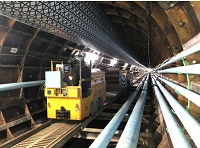 導水管更新に伴うトンネル築造工事（千葉県）