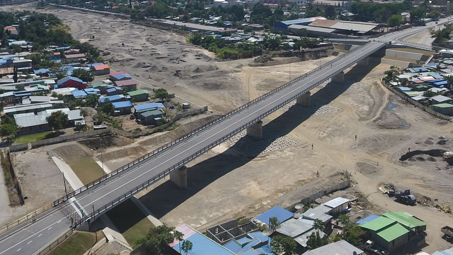 The Project for Construction of Upriver COMORO Bridge