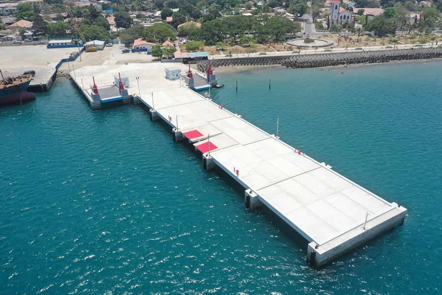 The Project for Urgent Relocation of  Ferry Terminal in Dili Port