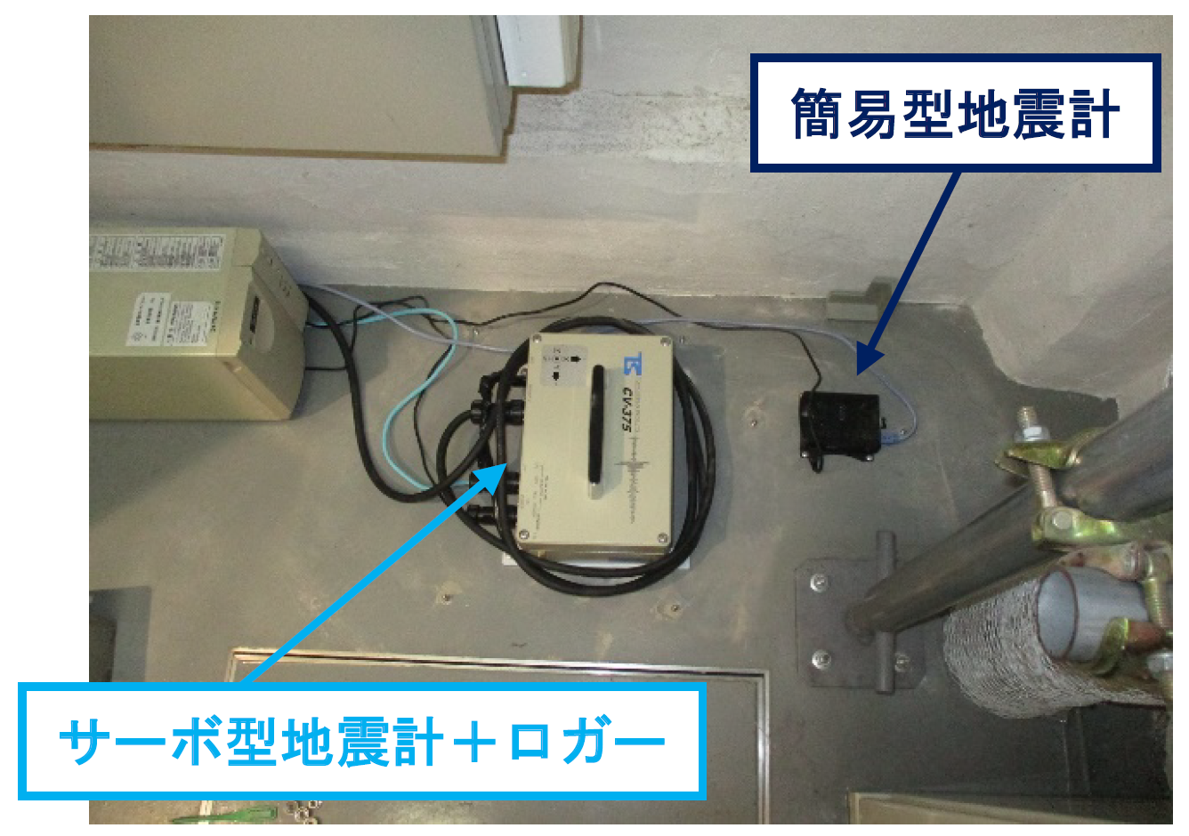 建設現場での可視化例