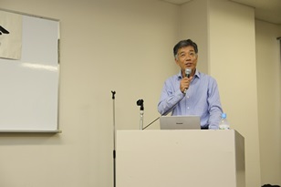 特別講演（京都大学 杉山先生）の写真