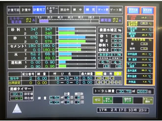 写真-2プラントの制御画面