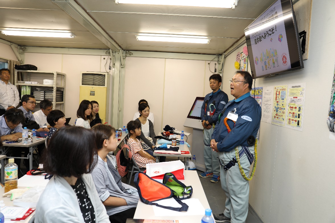 武田所長からの挨拶の写真