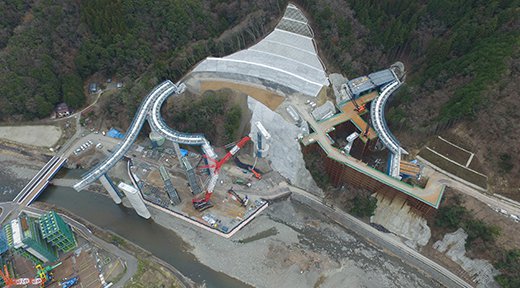 中部横断常葉川橋下部他工事