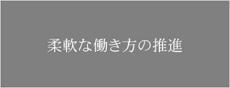 柔軟な働き方の推進