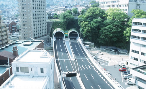 国道32号出島バイパス・オランダ坂トンネル（長崎県）の写真