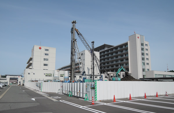福井赤十字病院（仮称）がん診療棟 腎臓泌尿器透析センター建設工事状況の写真