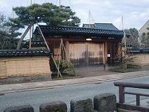 社会福祉法人聖霊病院 作業所西面主ゲートの正面に位置する『旧加賀藩士高田家跡』の写真