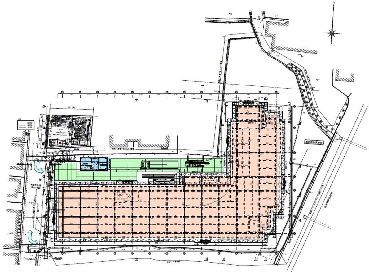 長岡京病院新病棟建設工事　の画像