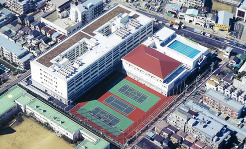 都立大田地区単位制高等学校 東京都 教育 研究施設 建築 施工実績 飛島建設