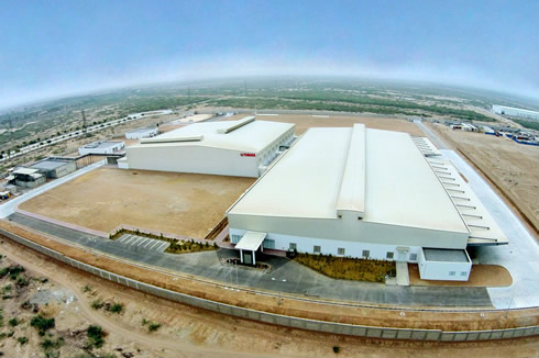 New factory construction of YAMAHA Motor Pakistan (2015)